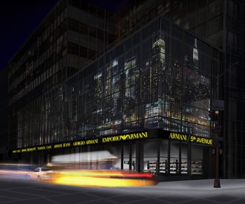 Armani/5th avenue apre i battenti il 18 febbraio