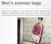 Un web magazine per Mandarina Duck