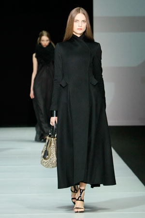 MFW: Black wave per Emporio Armani
